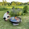 BonFeu BonPlancha 1/2 piastra per focolare Ø100 cm - Anteprima dell’immagine prodotto 6