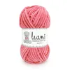 LEAMI Chenille Soft UNI (100g/120m)  137 light coral Produktbild-Vorschau 6