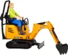 Mikrokoparka Bruder JCB 8010 CTS i robotnik budowlany Podgląd zdjęcia produktu 19