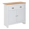 WOHNLING Sideboard mit 2 Schubladen 79x81x34,5 cm Kommode Produktbild-Vorschau 6