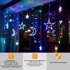 3M Stern Mond Lichterkette Vorhang Bunt Lichtervorhang 124 Produktbild-Vorschau 4