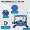 Carrello pieghevole Wiltec con tettuccio parasole, carrello Anteprima dell’immagine prodotto 9