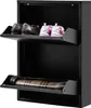 gowoll Schuhschrank Schmal Schuhregal Metall Hoch Produktbild-Vorschau 5
