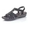 Rieker Damen Sandale T-Riemen Gummizug Stretch 60870, Produktbild-Vorschau 42