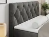 Boxspringbett 180x200 mit Bettkasten, Boxspringbett 180x200 Produktbild-Vorschau 3