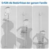 Auralum Duschstange 70cm, Edelstahl Brausestange mit Produktbild-Vorschau 3