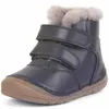 Froddo Paix Winter Kinder Lammfell-Winterstiefel Dunkelblau Produktbild-Vorschau 7