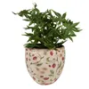 Clayre & Eef Doniczka Ø 18x18 cm Beżowo-czerwone ceramiczne Podgląd zdjęcia produktu 2