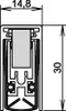 Guarnizione per porta Schall-Ex® L-15/30 WS 1-880 Anteprima dell’immagine prodotto 13
