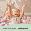 50 Bälle für Bällebad 5,5cm Babybälle Plastikbälle Baby Produktbild-Vorschau 5