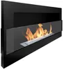 Campo24 hochwertiger Kamin 90x40cm schwarz matt mit Produktbild-Vorschau 2