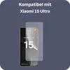 Schutzfolie Xiaomi 15 Ultra - Panzerglas - Cazy - Schwarz Produktbild-Vorschau 2