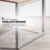 bümö Schreibtisch Serie-R - Nachbildung: Buche, Gestell: Produktbild-Vorschau 4