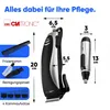 Kit de coupe-barbe CLATRONIC avec 4 peignes + tondeuse nez Voir les images du produit 12
