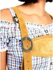 Steigenhöfer Traditionelle Kniebund-Lederhose für Damen mit Produktbild-Vorschau 4