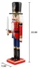 Casse-Noisette En Bois – Soldat – Figurine Décorative – Voir les images du produit 2