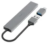 Hama USB-Hub 4 Ports, Ultra Slim, inkl. USB-C-Adapter Produktbild-Vorschau 4
