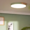 LED-Deckenleuchte 36W Rund Holz Ø500 CCT Wählbar Semi-Dari Produktbild-Vorschau 6