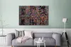 OneMillionCanvasses® - Leinwandbilder - 140x90 cm, Konfetti Produktbild-Vorschau 2