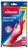 Vileda 4023103228955, Nitril, Růžová, Unisex, M, Bavlna, 1 Náhled obrázku produktu 1