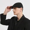Cappello piatto da uomo in cotone, stile basco, modello Anteprima dell’immagine prodotto 5