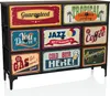 hjh LIVING Kommode mit 8 Schubladen AMERIKO B Sideboard Produktbild-Vorschau 1