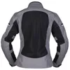 Modeka Veo Air Damen Motorrad Textiljacke, schwarz/grau, 38 Produktbild-Vorschau 2