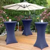 Beautissu Stretch Stehtisch Bistrotisch Husse, Ø80-85cm, Produktbild-Vorschau 4