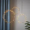 LED Kranz 'Curly' - 200 warmweiße LED - D: 35cm - schwarz Produktbild-Vorschau