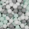 Hracie loptičky ø7cm 150ks biela, sivá, svetlá mentolová Náhľad obrázku produktu 1