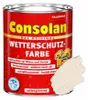 Consolan Wetterschutz-Farbe 0,75 L kieselweiss Produktbild-Vorschau 1