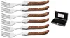 Forchette da bistecca Blackwell Laguiole - legno di rosa - Anteprima dell’immagine prodotto 1