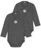 normani 2er Pack Baby-Body Basic Merino Wickelbody Produktbild-Vorschau 1