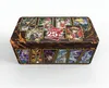 A Yu-Gi-Oh! 25th Quarter Century Tin is shown from a slightly elevated front-side angle against a white background. The tin is decorated with images of various Yu-Gi-Oh! characters and monsters. Produktbild-Vorschau