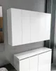 szafka łazienkowa do łazienki 130cm 130x80 wisząca biała Podgląd zdjęcia produktu 2