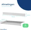 Wasophoogte® Wäscheständer Ausziehbar, wäscheständer wand, Produktbild-Vorschau 3