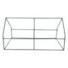 A green metal frame for a mini greenhouse, shown against a white background. Produktbild-Vorschau