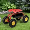 GOPLUS Rollsitz Garten, 360° drehbarer Gartensitz mit Produktbild-Vorschau 1