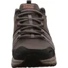 A front view of a gray Skechers trail sneaker. Voir les images du produit