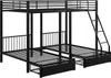 Fortuna Lai Etagenbett 90*2/140x200cm mit Rausfallschutz, Produktbild-Vorschau 8