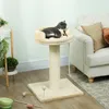 PawHut Kratzbaum klein, 85 cm Katzenbaum, Katzenkratzbaum Produktbild-Vorschau 2