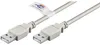 USB 2.0 Kabel, USB-A Stecker > USB-A Stecker (grau, 2 Produktbild-Vorschau 2