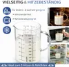 Tescoma szklany dzbanek z miarką Delicia 1000ml żaroodporne Podgląd zdjęcia produktu 7