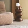 Tavolino in legno di mango, Noce Anteprima dell’immagine prodotto 3