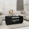 vidaXL Konferenčný stolík čierny 102x55x43 cm Drevo Náhľad obrázku produktu 2