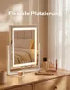 Specchio da trucco a LED ZMH con illuminazione, 25×30 cm, 3 Anteprima dell’immagine prodotto 8