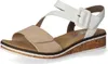 Rieker Damen Sandale Keilsandalette Klettverschluss V3660, Produktbild-Vorschau 38