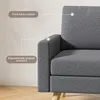 BEALIFE 2-Sitzer Sofa 157x72x85 cm mit Holzfüßen & Produktbild-Vorschau 7