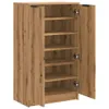 vidaXL Szafka na buty Artisan dąb 59x35x100,5 cm Materiał Podgląd zdjęcia produktu 4