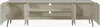 Fernsehschrank ‘Nand’ mit 4 Türen geriffelt 180 x 35 x 51 Produktbild-Vorschau 6